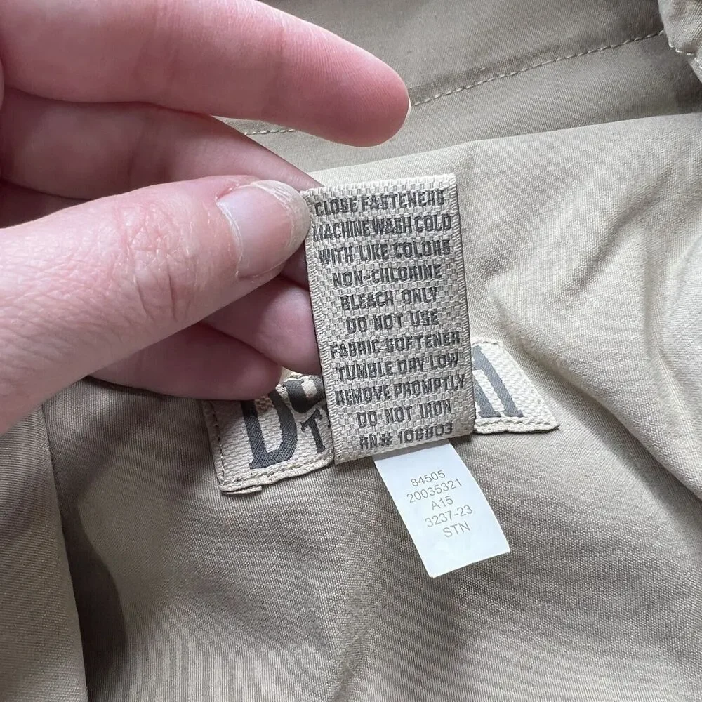 Duluth Trading Co Khaki Pants Tan Pockets Men's Size XL x 30
